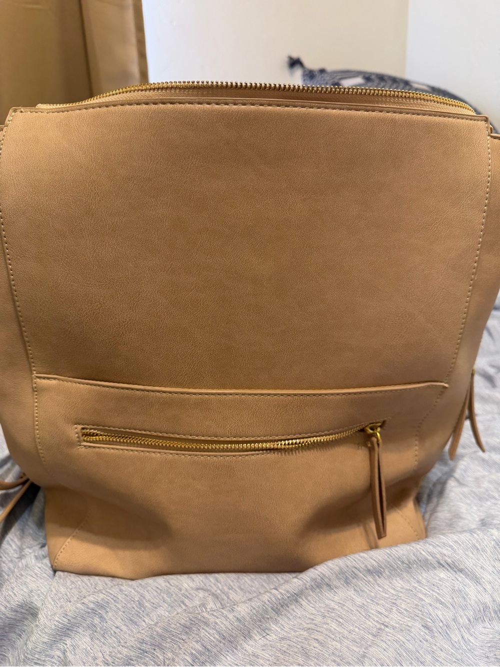 Fawn square diaper bag  LIKE NEW